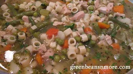 Lemon Ginger Leftover Turkey Soup